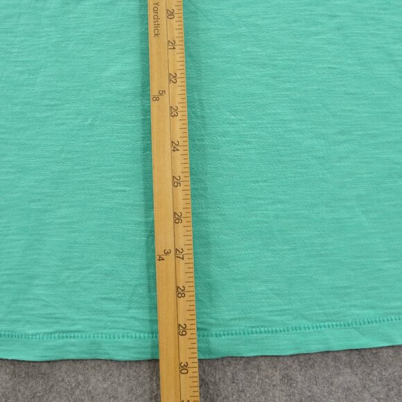 Tommy Bahama Shirt Mens Large Green Crew Neck Short Sleeve Logo Pocket - Picture 9 of 14